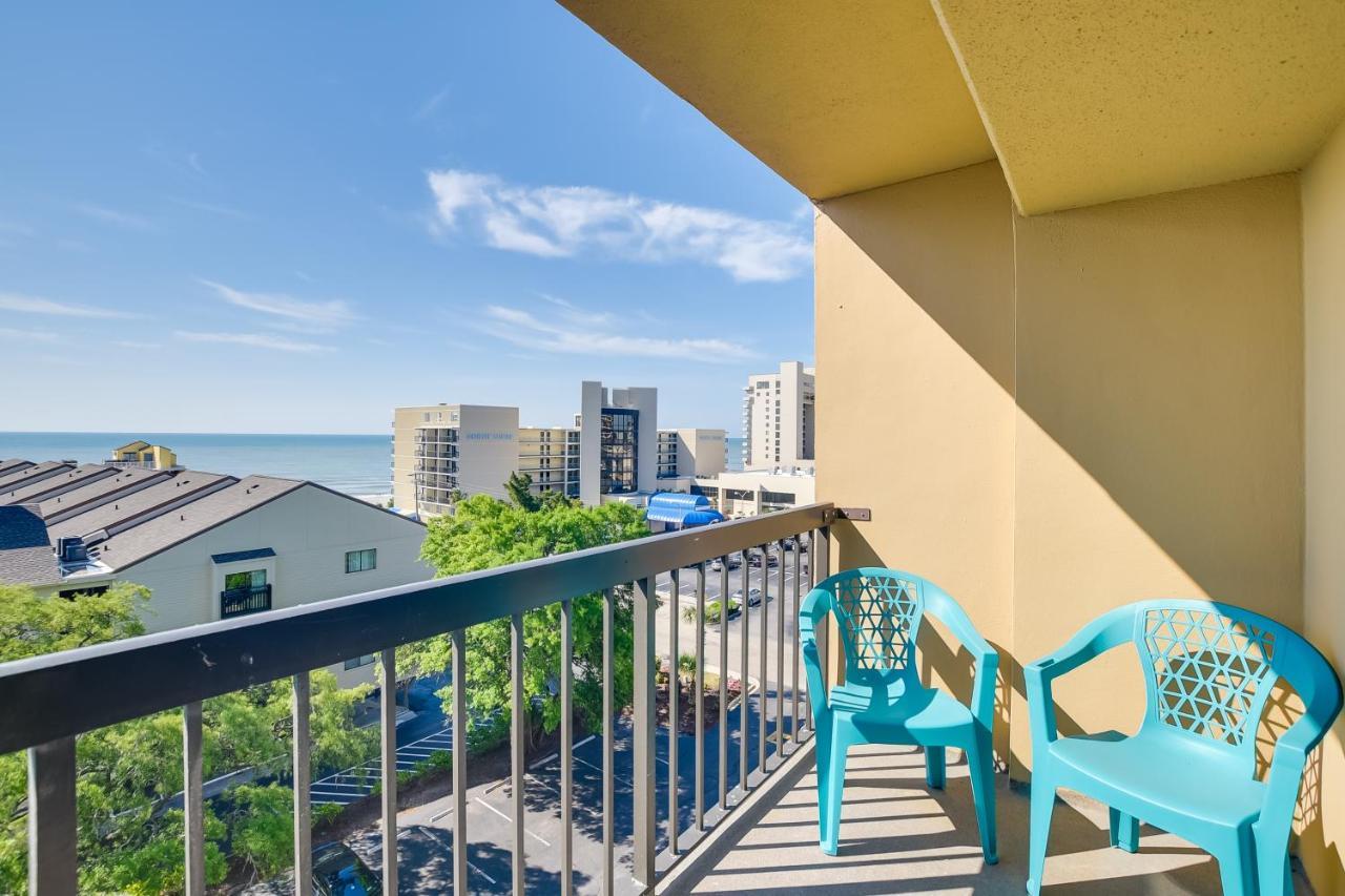 Myrtle Beach Condo With Ocean View And Pool Access! Extérieur photo